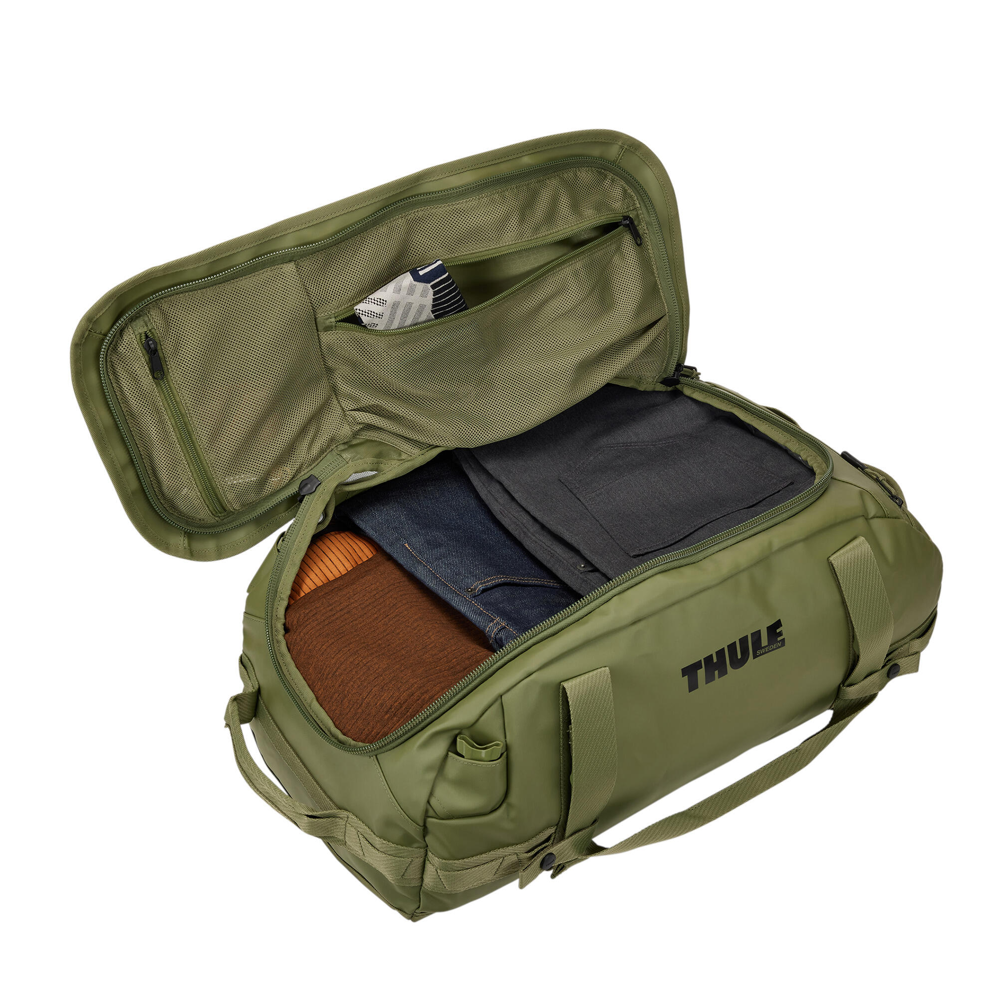 Sac de voyage Thule Chasm Olivine 40 GREEN 40 LITRES 3/6