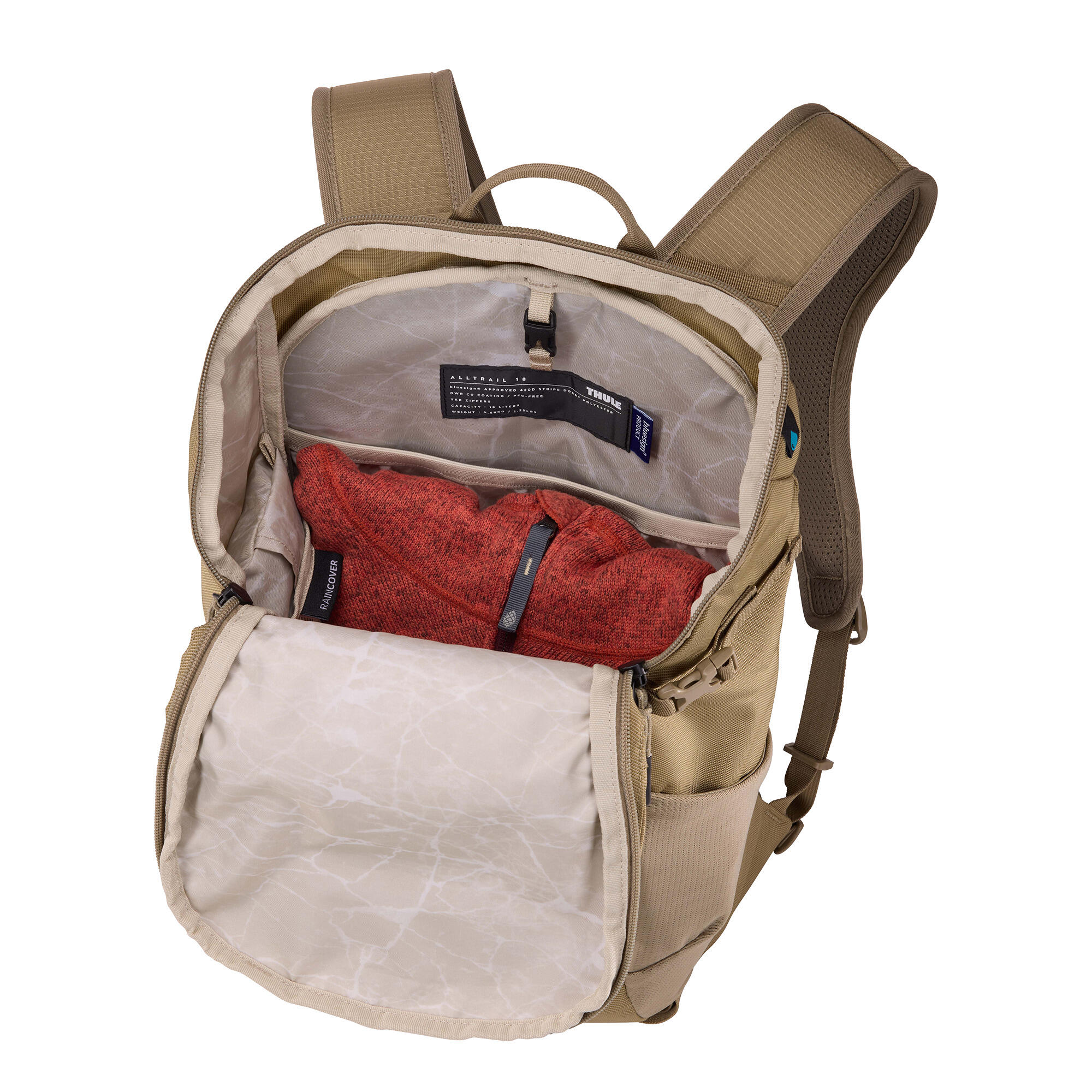 Wandelrugzak Thule AllTrail Faded khaki 18 BROWN 18 LITRES 4/7
