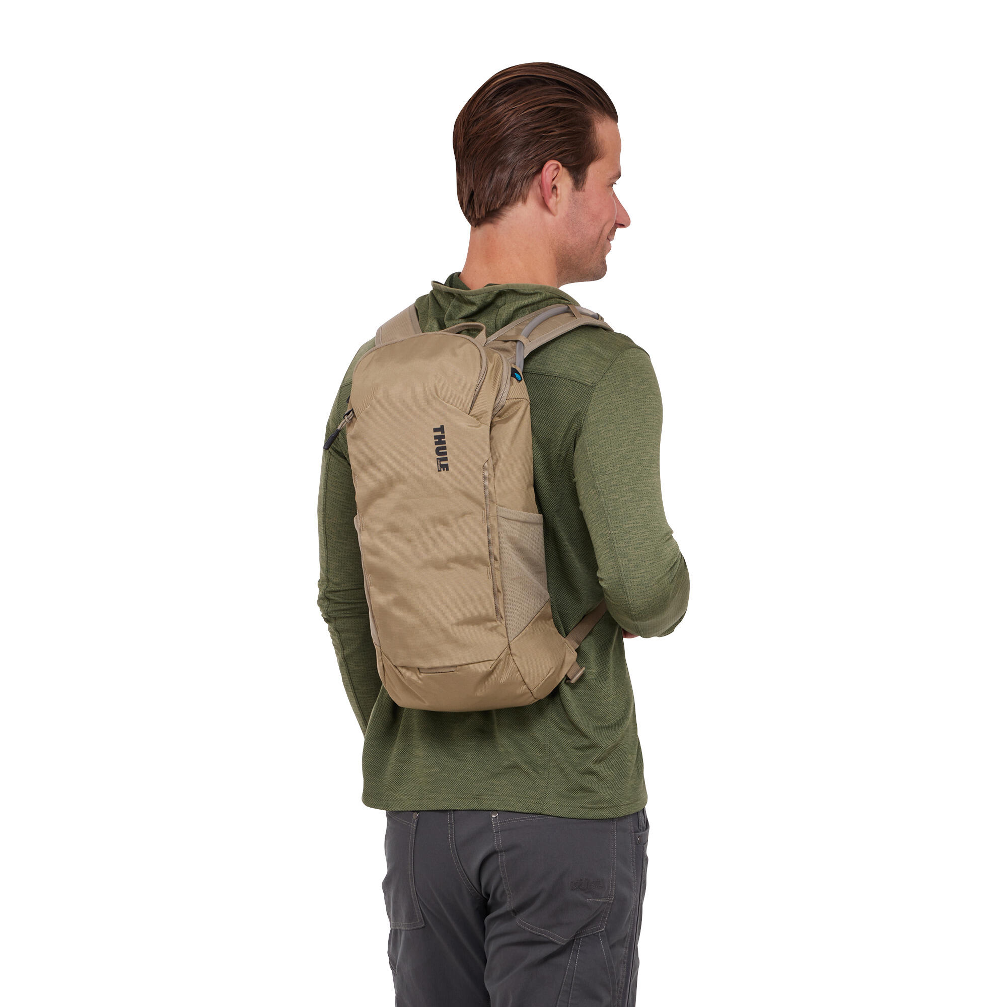 Sacs à dos de randonnée Thule AllTrail Faded khaki 10 BROWN 10 LITRES 3/6