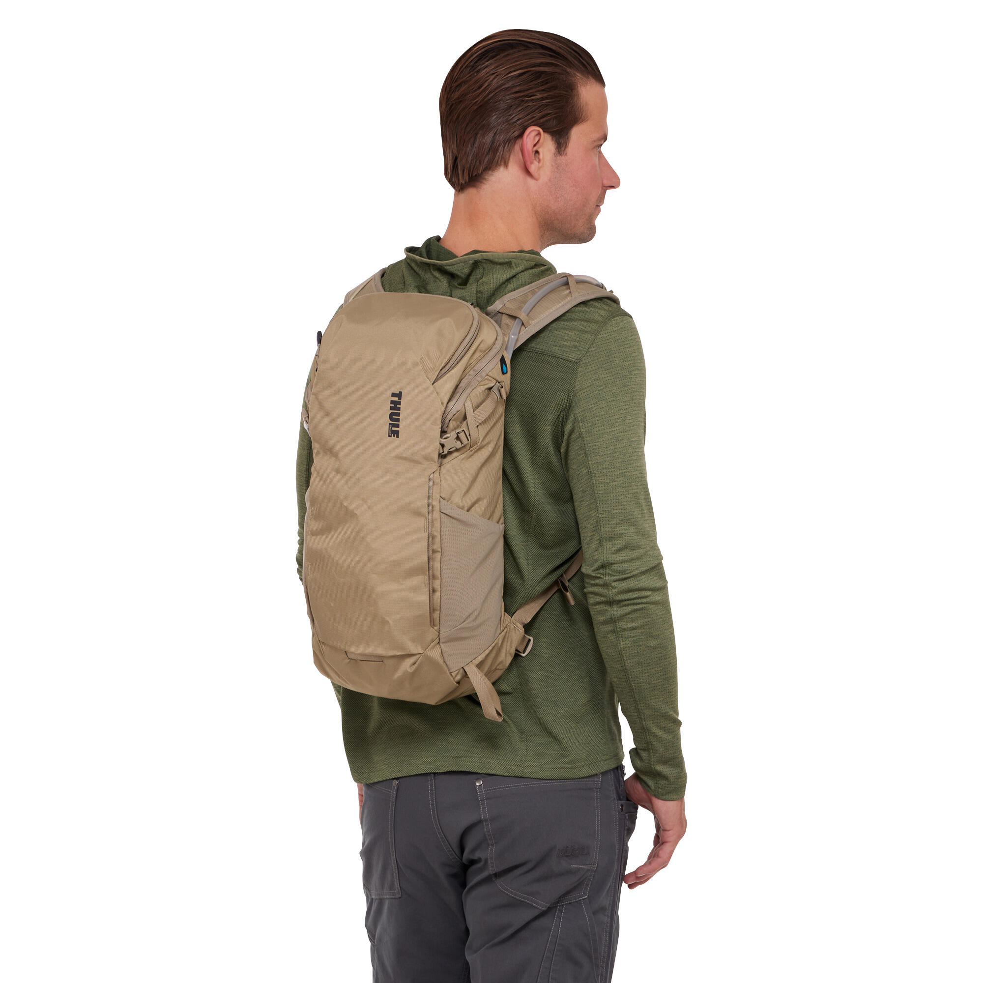 Sacs à dos de randonnée Thule AllTrail Faded khaki 16 BROWN 16 LITRES 3/7