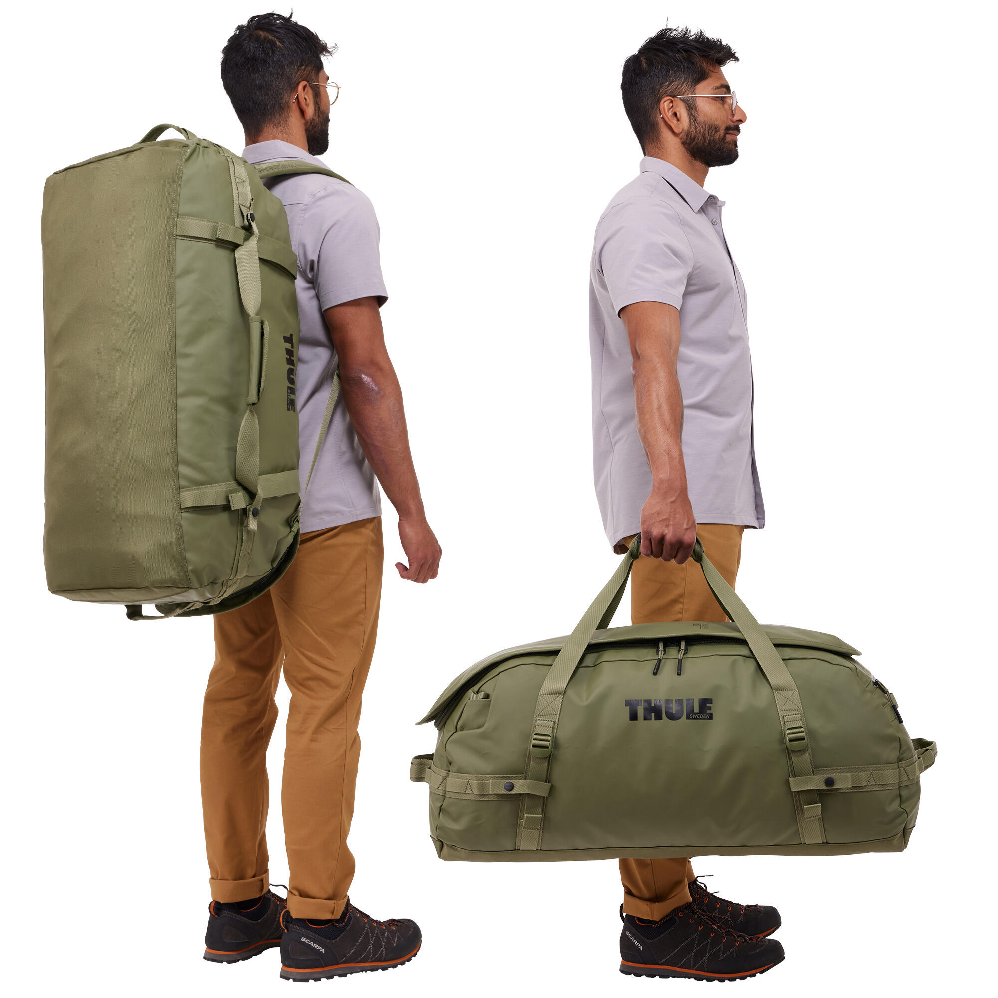 Sac de voyage Thule Chasm Olivine 90 GREEN 90L (Z132- VOLUME (LITER, ML, CC)) 4/6