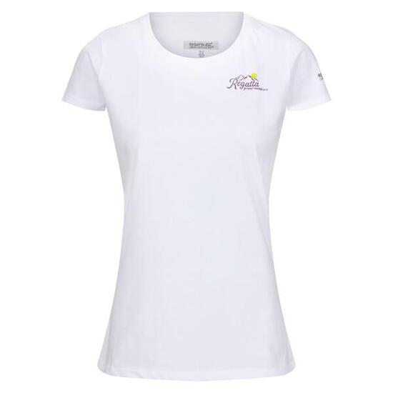 Tshirt Motif/style Imprimé Au Dos BREEZED Femme (Blanc)