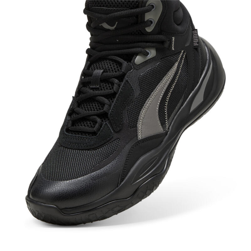Zapatillas de baloncesto Playmaker Pro Mid PUMA Black