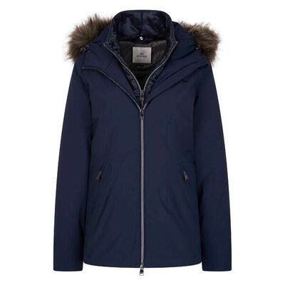 Wasserdichte Reitjacke mit Kapuze. Damen HV Polo Isa