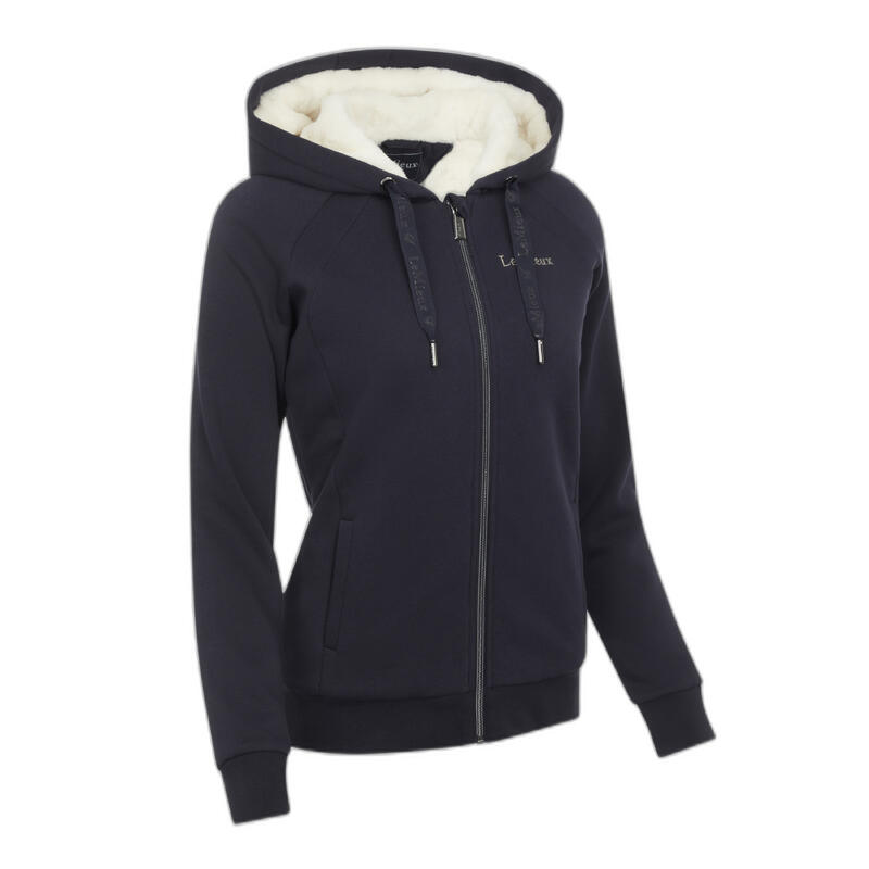 Dames sweatshirt met sherpa voering en capuchon LeMieux