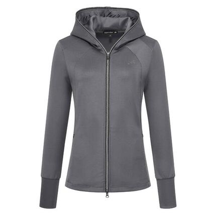 Seconde vie - Sweatshirt équitation full zip à capuche femme Euro-Star Giulia