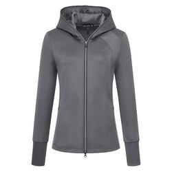 Sweatshirt équitation full zip à capuche femme Euro-Star Giulia