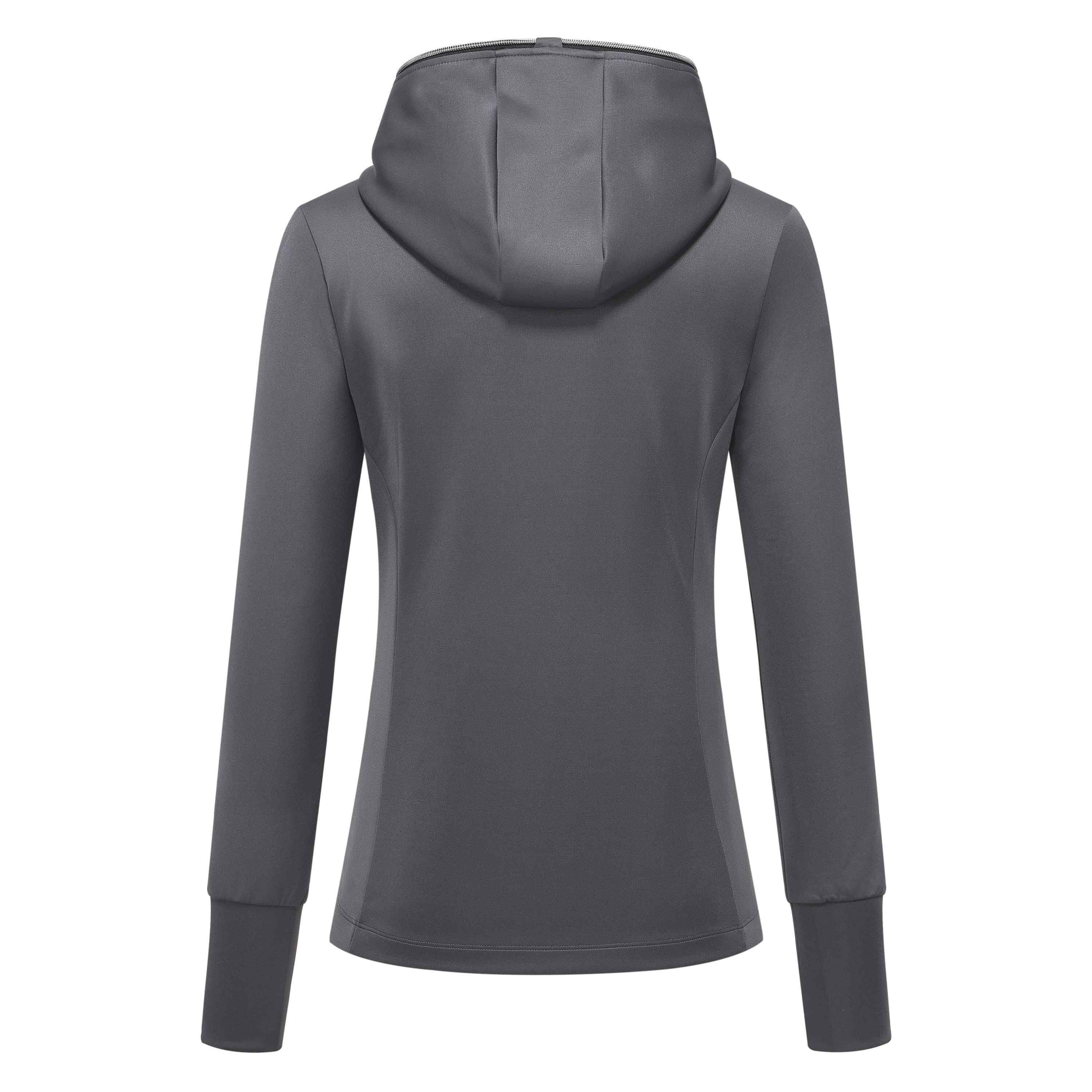 Damen-Sweatshirt Reiten Full Zip Kapuze Euro-Star Giulia 3/5