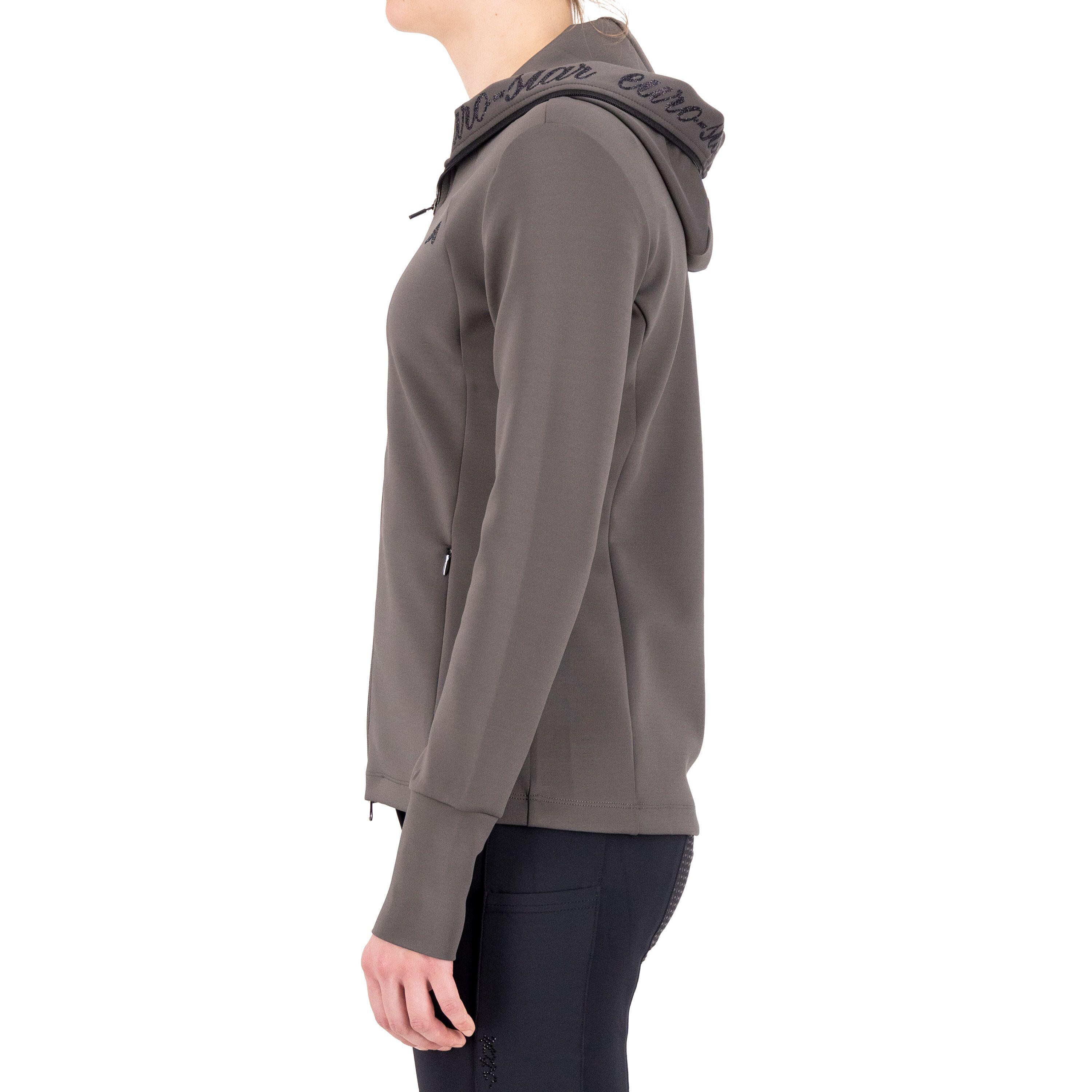 Damen-Sweatshirt Reiten Full Zip Kapuze Euro-Star Giulia 5/5