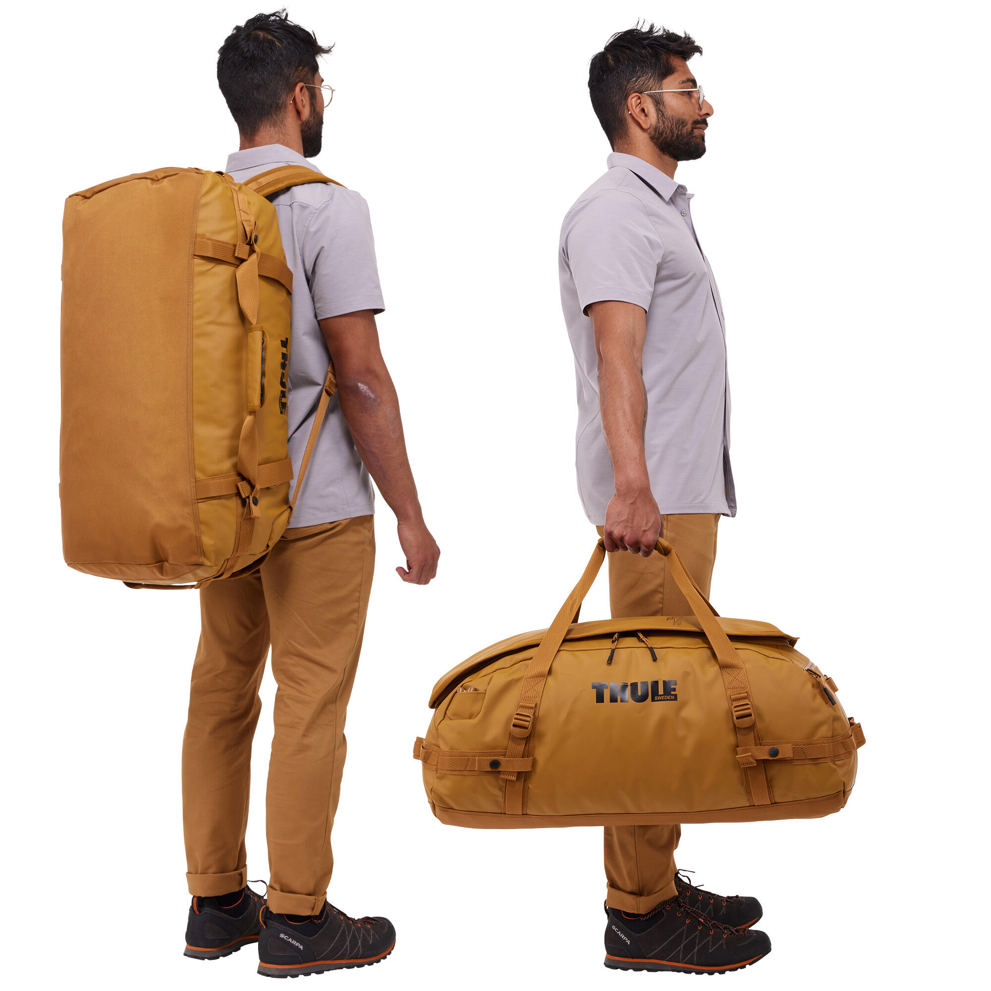 Sac de voyage Thule Chasm Golden 70 GOLD 70 LITRES 4/6