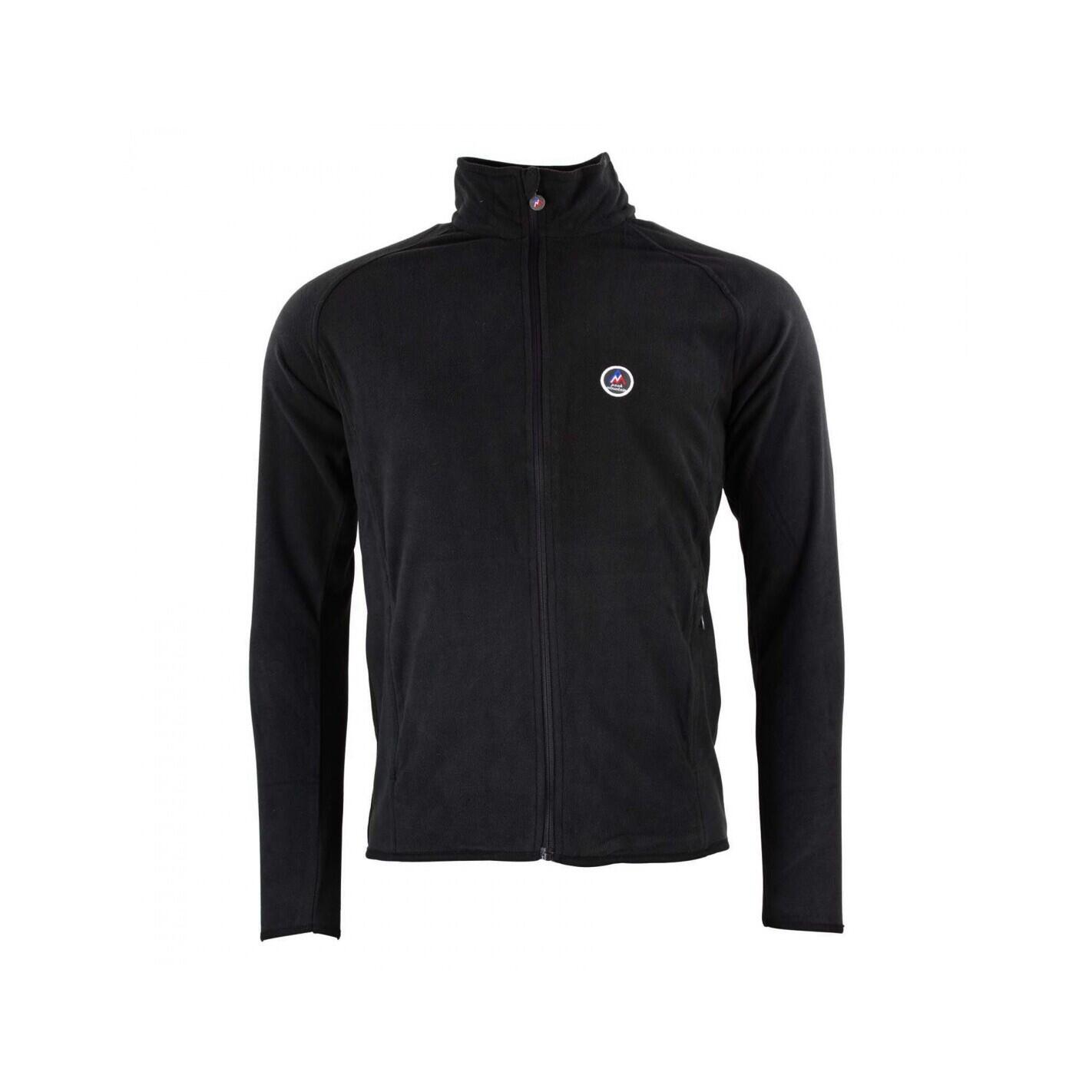 PEAK MOUNTAIN 1/2 zip hooded fleece Peak Mountain