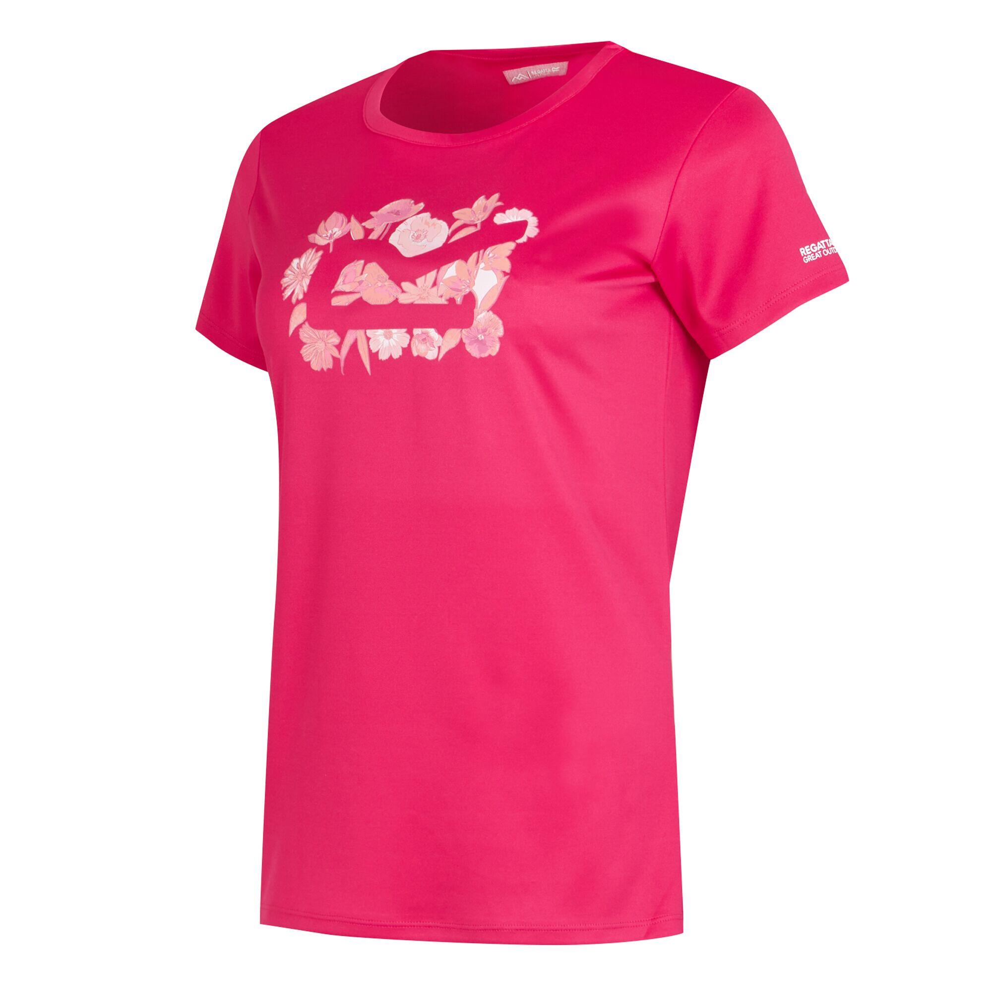 Tshirt FINGAL da donna (rosa fluorescente)