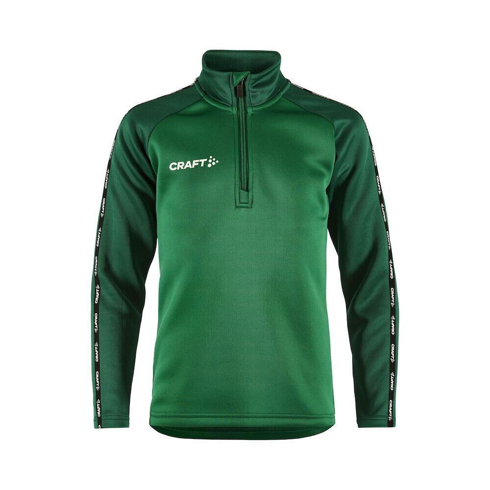 CRAFT Dětský sweatshirt s 1/2 zipem Squad 2.0