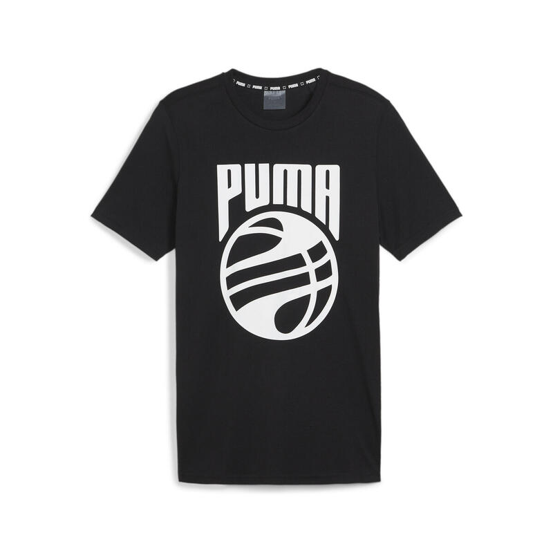 T-shirt da basket Posterize da uomo PUMA Black