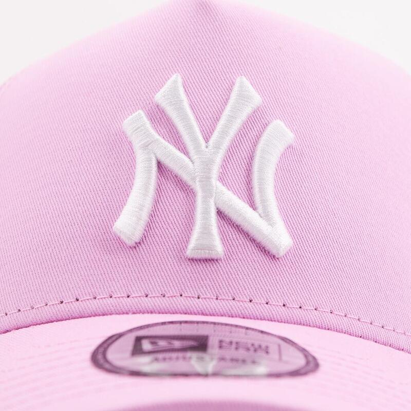 Női baseball sapka, League Essentials Trucker New York Yankees Cap, rózsaszín