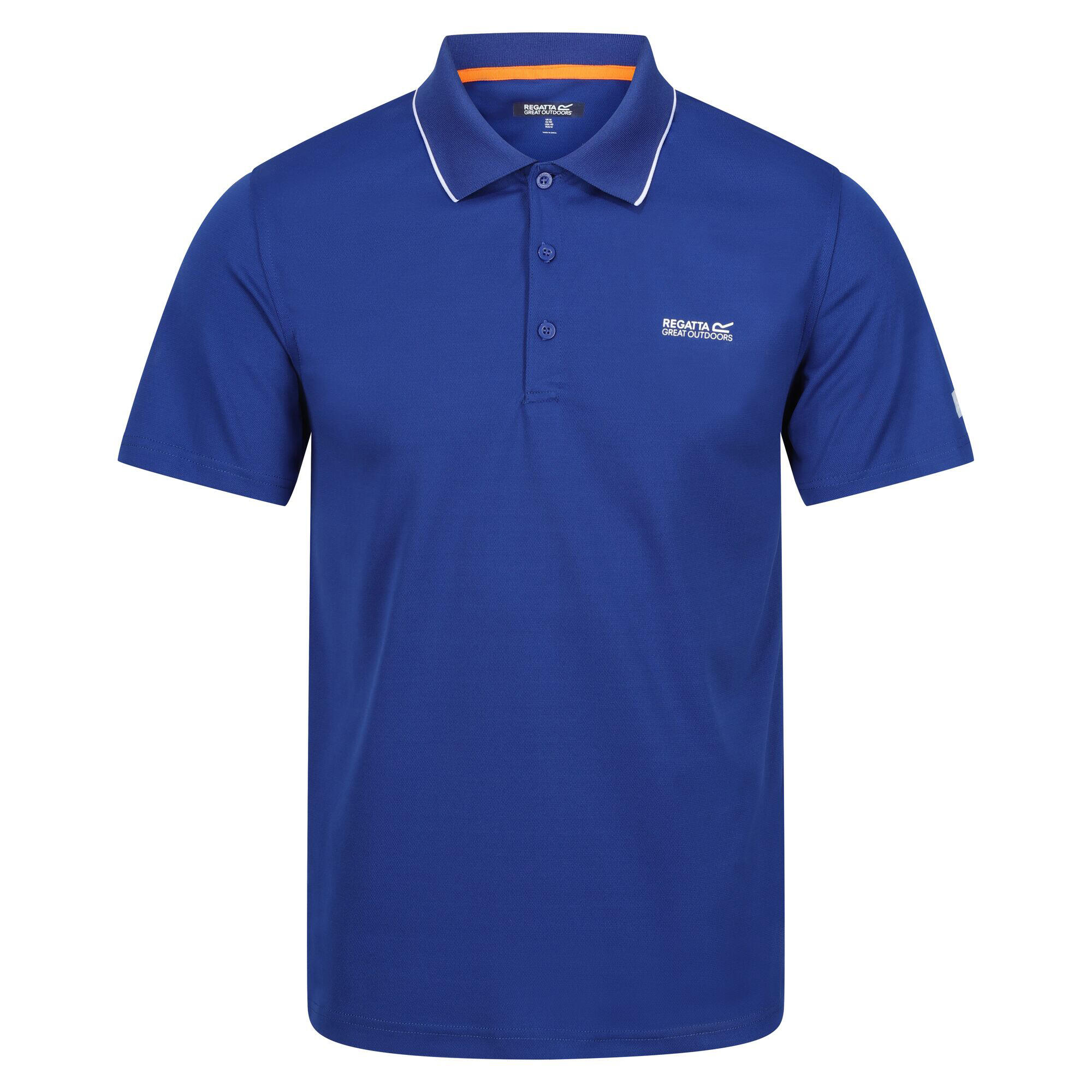 REGATTA Mens Maverick V Active Polo Shirt (New Royal)