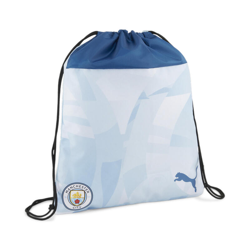 Bolsa de gimnasio del Manchester City PUMA Silver Sky Lake Blue