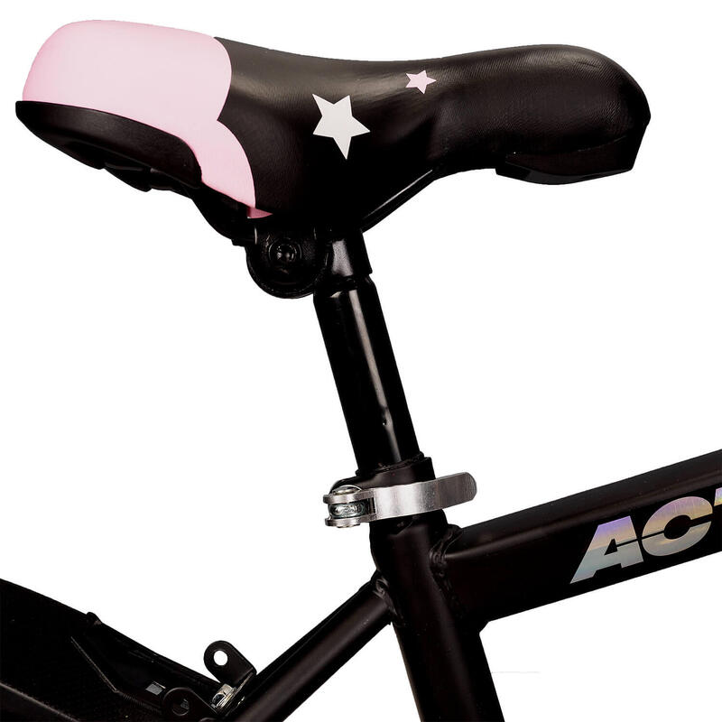 Bicicleta copii 6-9 ani cu roti ajutatoare,bidon apa Super Nova II,20 inch,roz