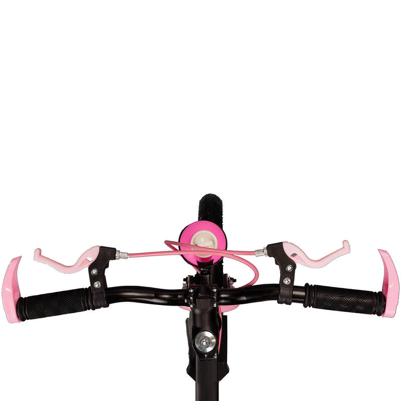 Bicicleta copii 6-9 ani cu roti ajutatoare,bidon apa Super Nova II,20 inch,roz