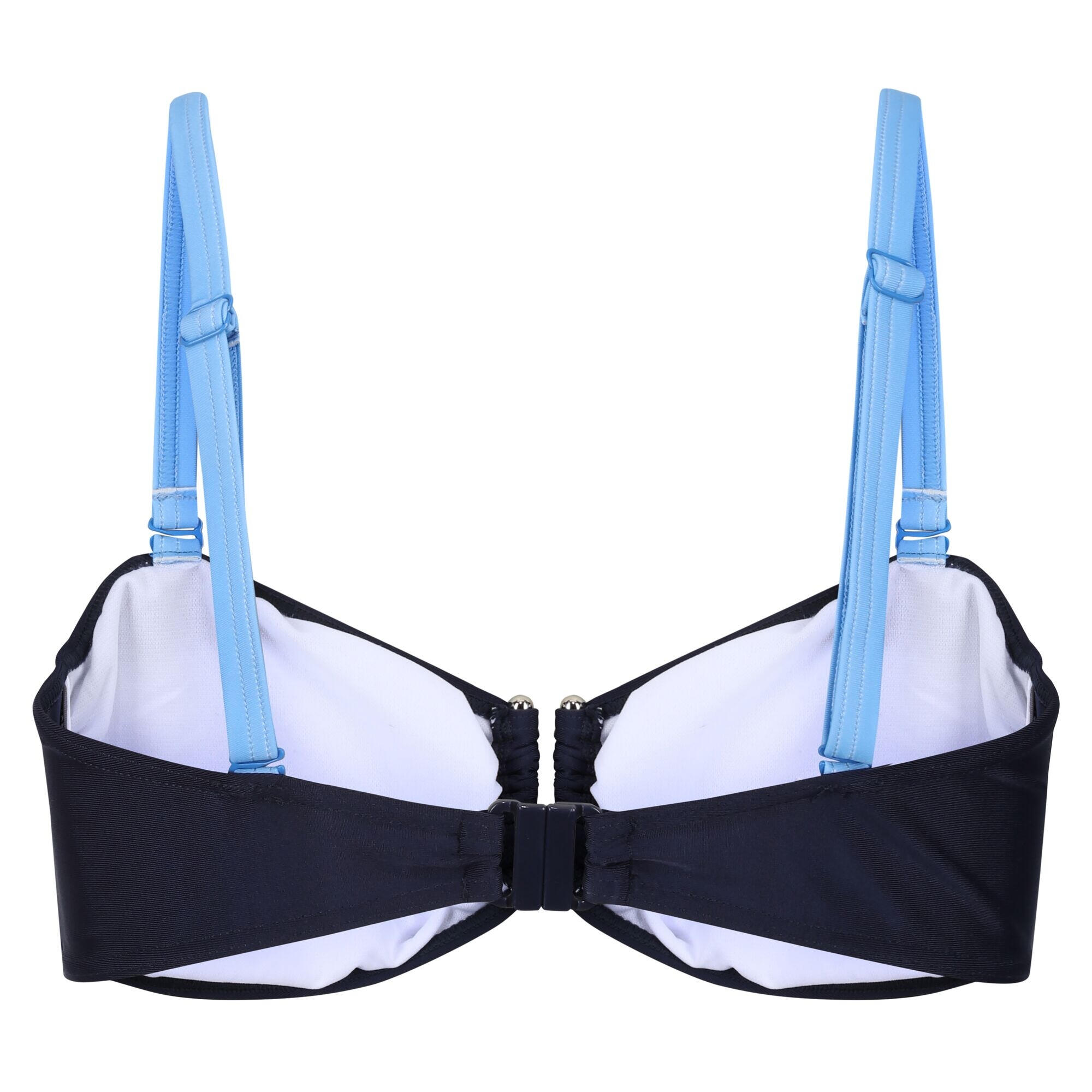 Womens/Ladies Aceana III Bikini Top (Navy/Elysium Blue) 2/4