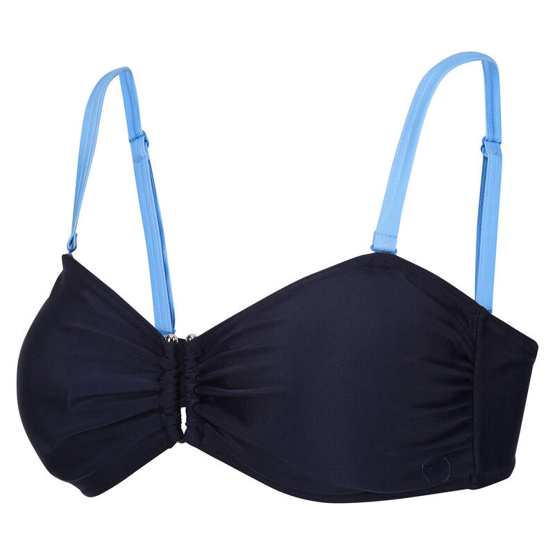 Bikini parte Superior Tropical Aceana III Mulher Azul marinho/azul elísio
