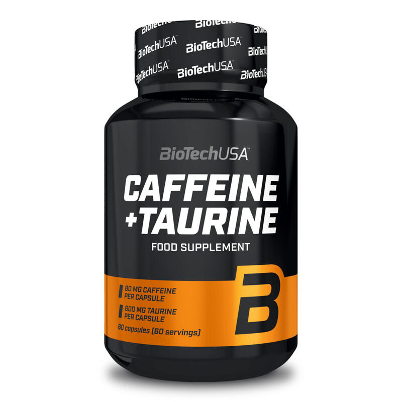 Cafeína + Taurina 60caps Biotech