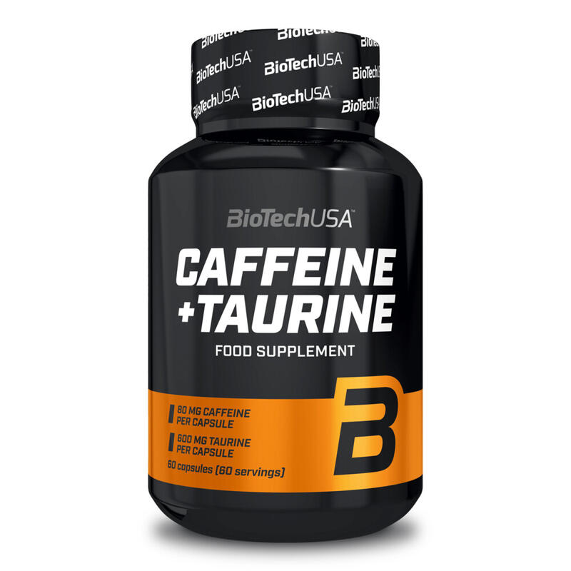 Caffeine + Taurine 60caps Biotech