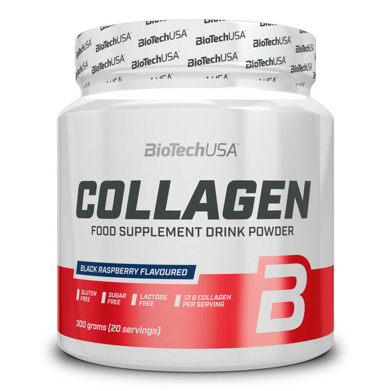 Collagen - 300g Framboesa da Biotech USA Exclusivo Online      28,78€  Preço por quantidade 95,94€kg BIOTECHUSA Collagen - 300g Framboesa da Biotech USAVendido e expedido por: Dr.Shape    