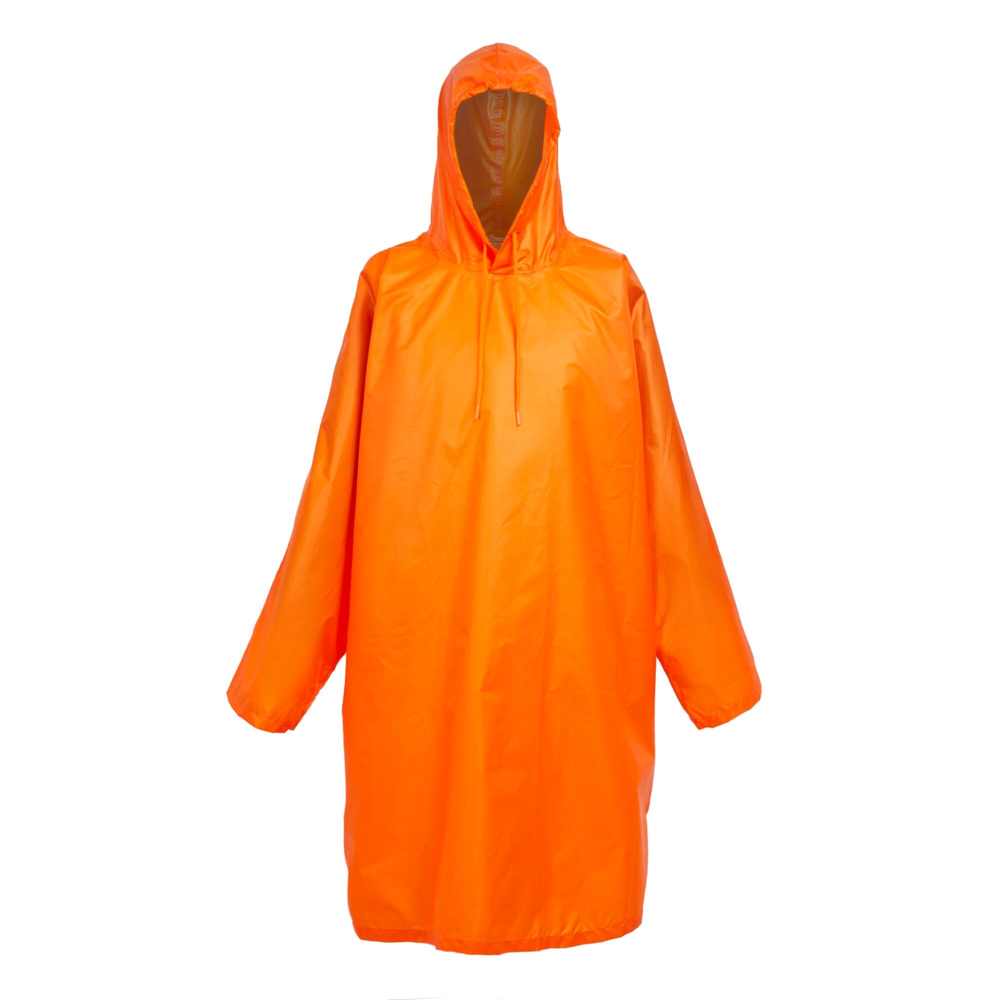 Uomo Poncho FEDRIK (arancione cachi)