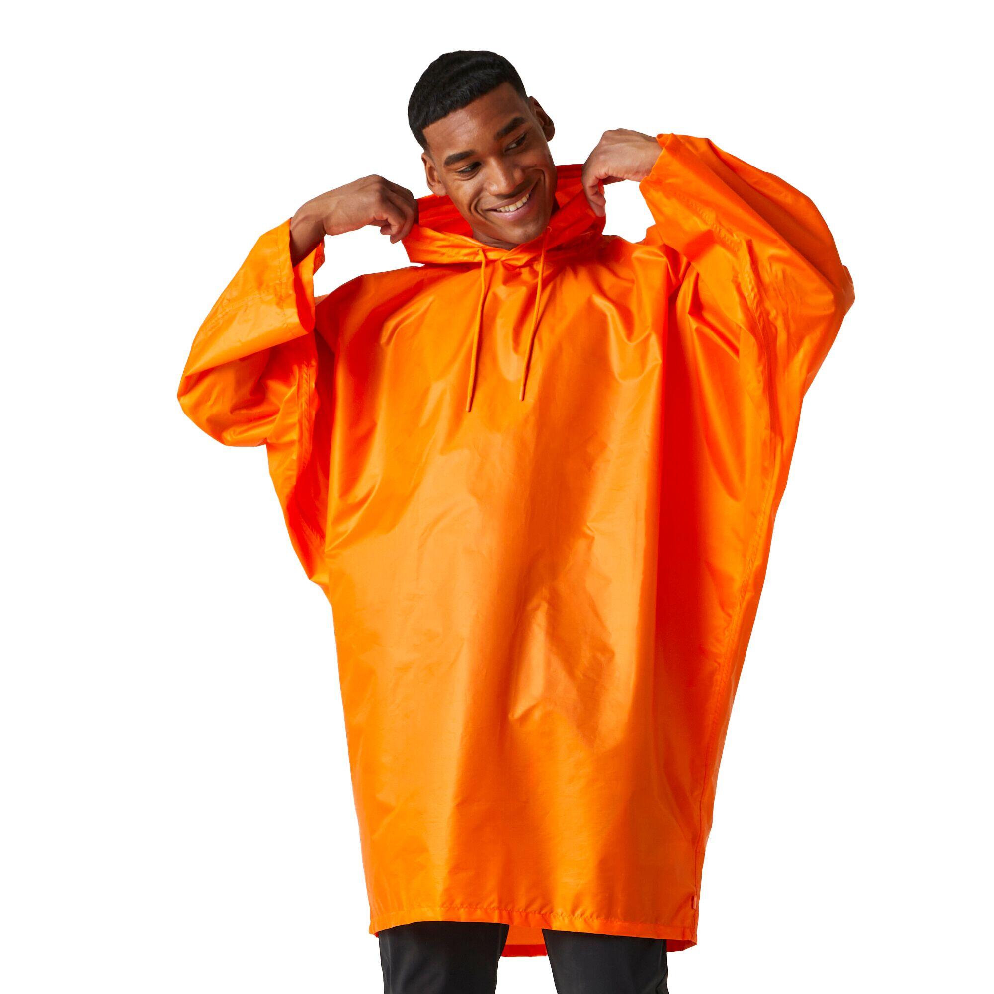 Mens Fedrik Waterproof Poncho (Persimmon) REGATTA Decathlon