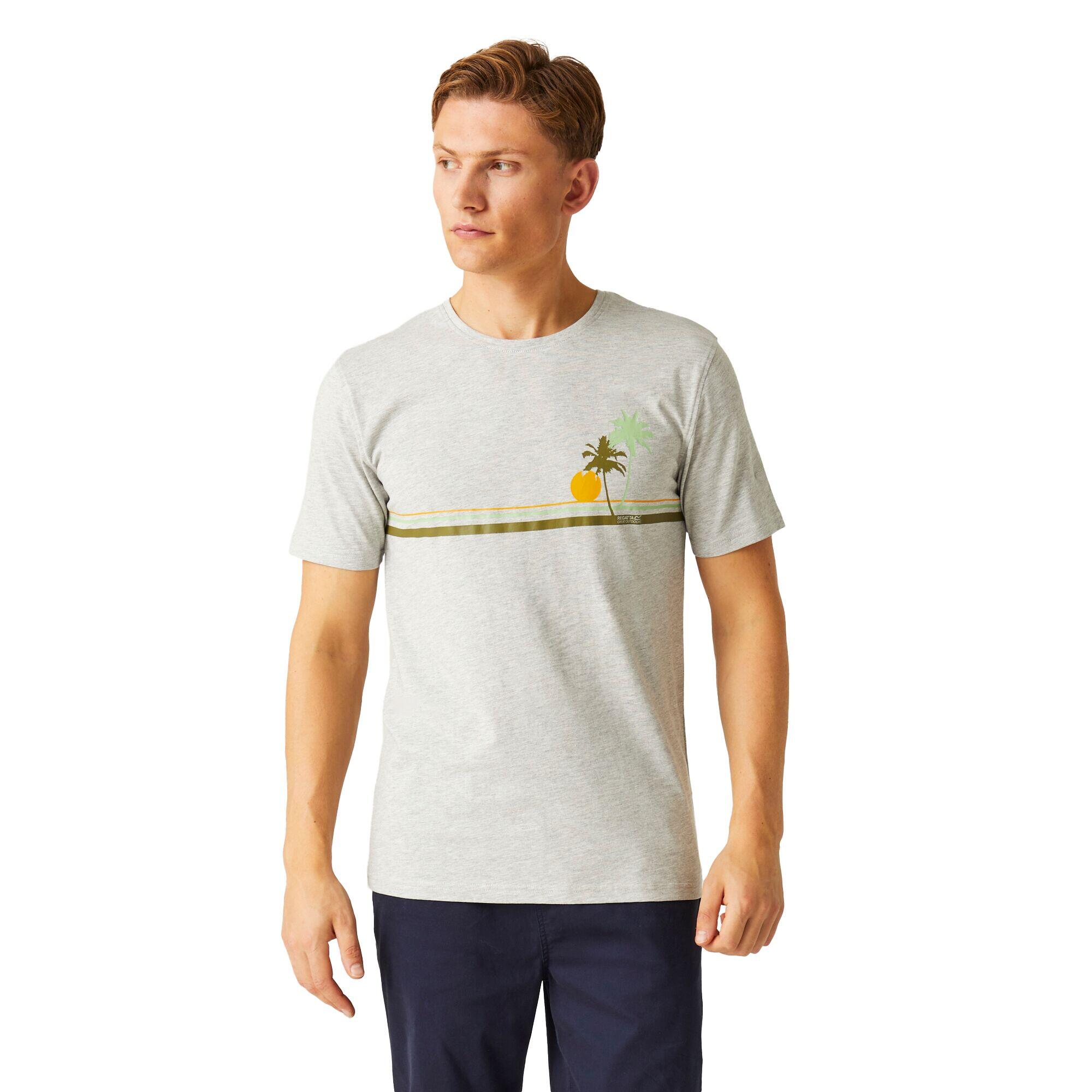 Men's CLINE T-shirt (Silver grey)