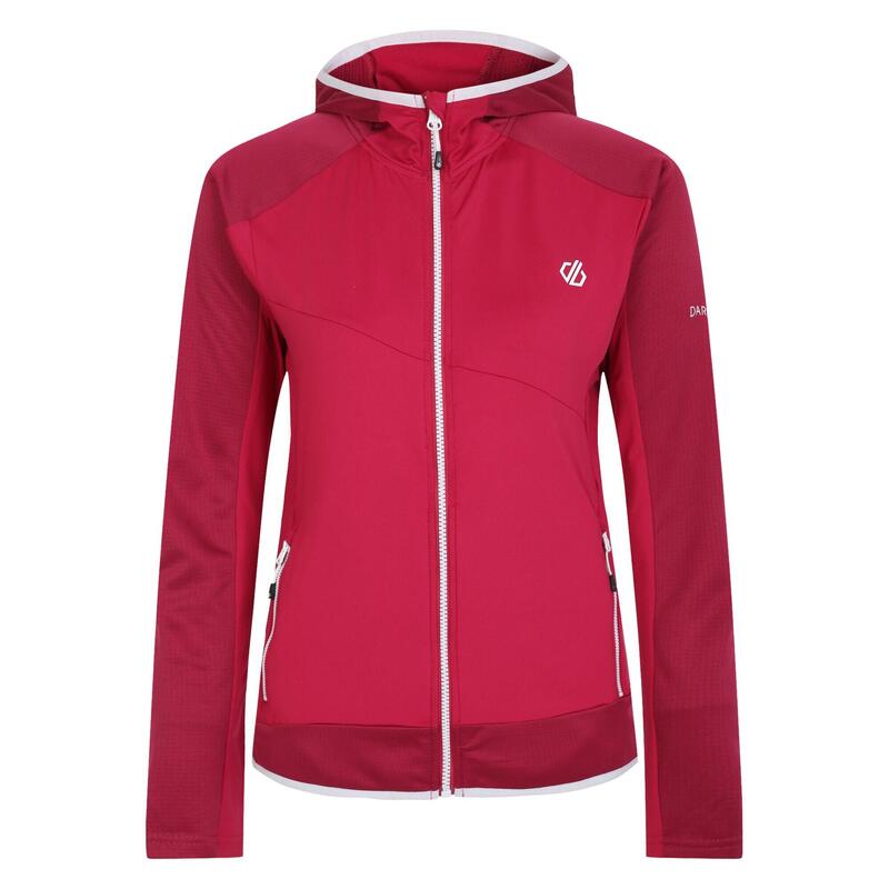 Haut de sport TRAVERSING Femme (Rose foncé)