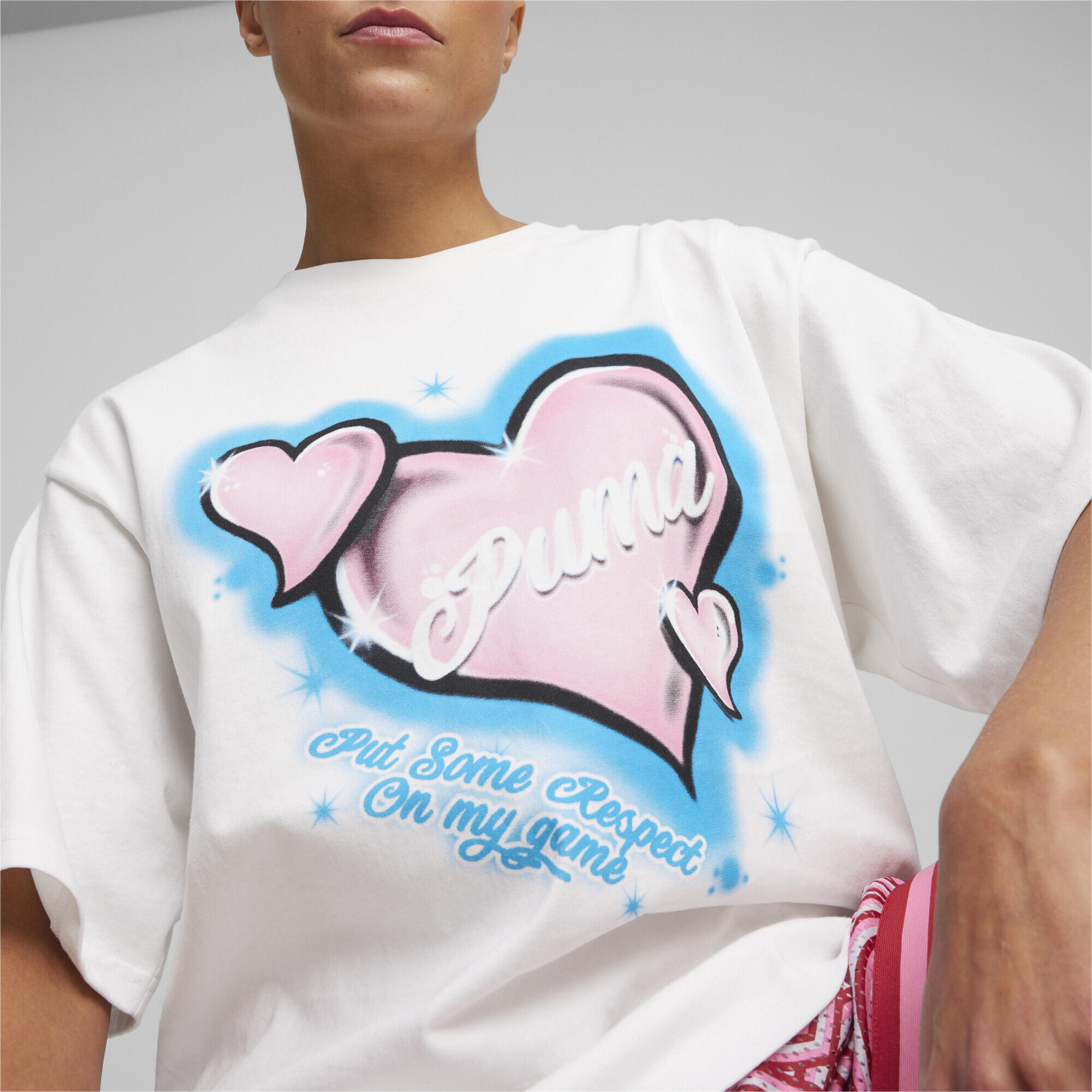 T-shirt de basketball Game Love PUMA White 4/6