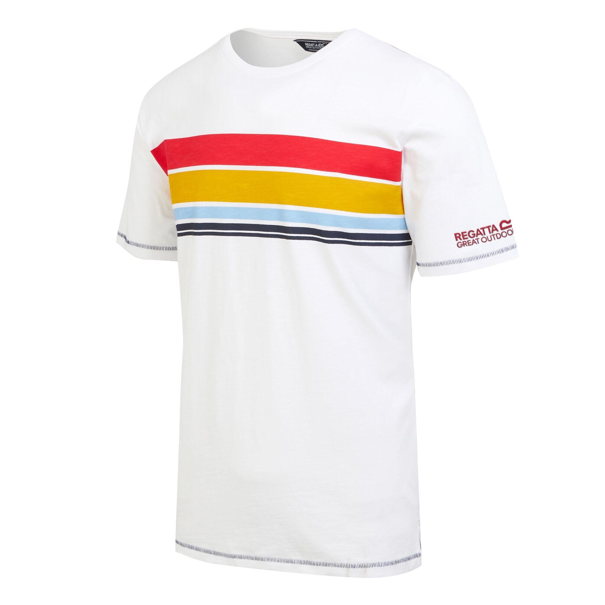 Mens Rayonner TShirt (White) 3/4