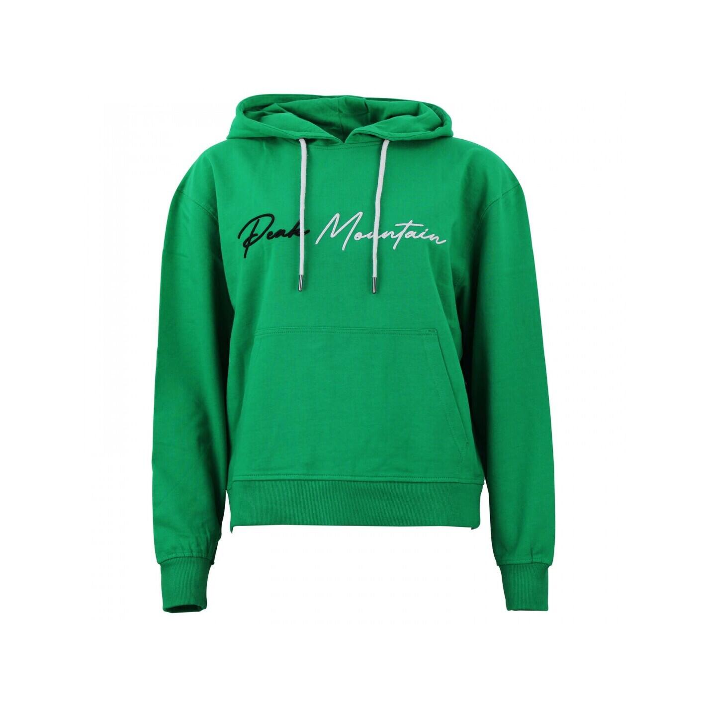 PEAK MOUNTAIN Felpa donna in cotone Peak Mountain French Terry