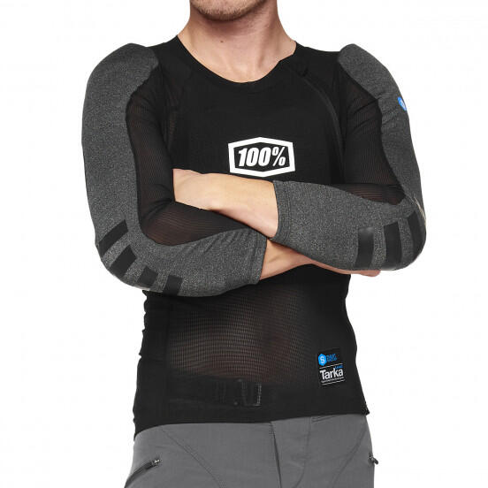 100% Tarka Long Sleeve Black 3/6