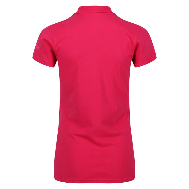 "Sinton" Poloshirt für Damen Pinker Trank