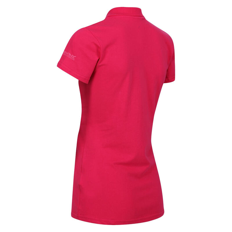"Sinton" Poloshirt für Damen Pinker Trank