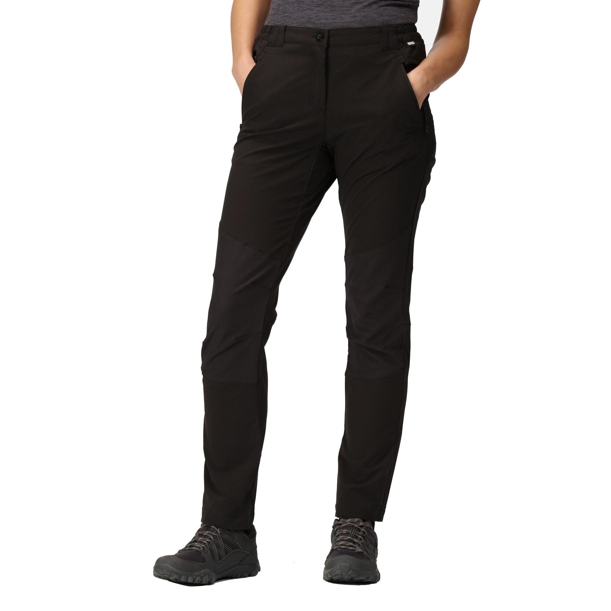 "Questra V" Hosen für Wandern Damen Schwarz 4/5