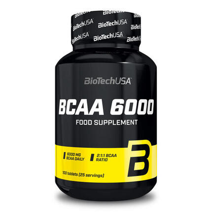 BCAA en comprimés - BCAA 6000 - 100 Comprimés