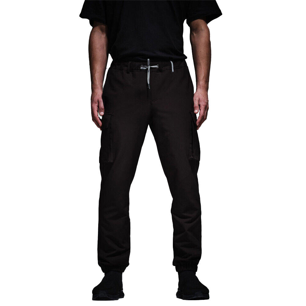 Mens Christian Lacroix Cargo Trousers (Black) 1/2