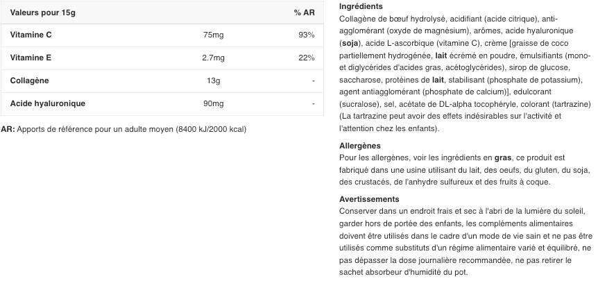 Collagène - Collagen - Limonade 300g 2/5