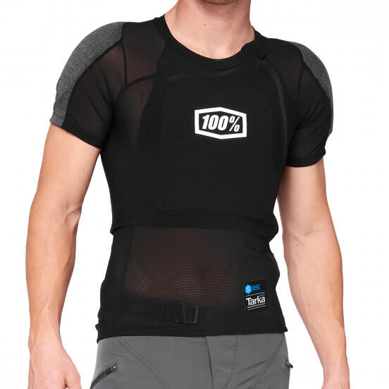 100% Tarka Short Sleeve Black 3/6