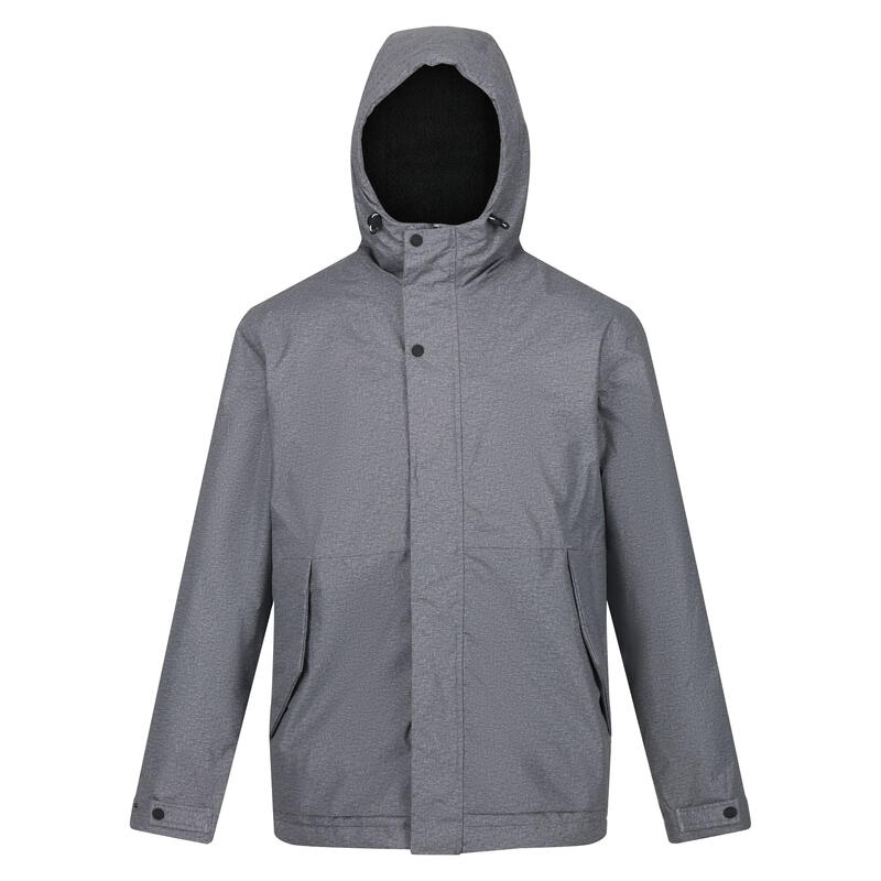 Chaqueta Impermeable Sterlings IV para Hombre Gris Tormenta Jaspeada