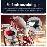 Fahrradbeleuchtung Set 2 Stk. StVZO, aufladbar, Vorderlicht & Rücklicht