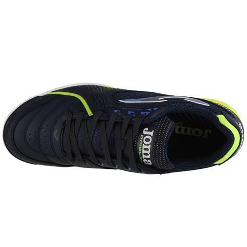 Erwachsene Fußball Hallenfußballschuhe - Dribling 24 In, navy 3/4