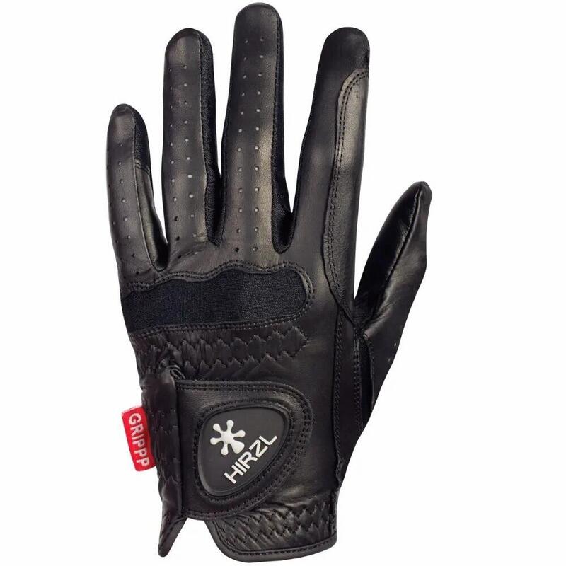 Gants d'équitation cuir Hirzl Grippp Elite (x2) Driver