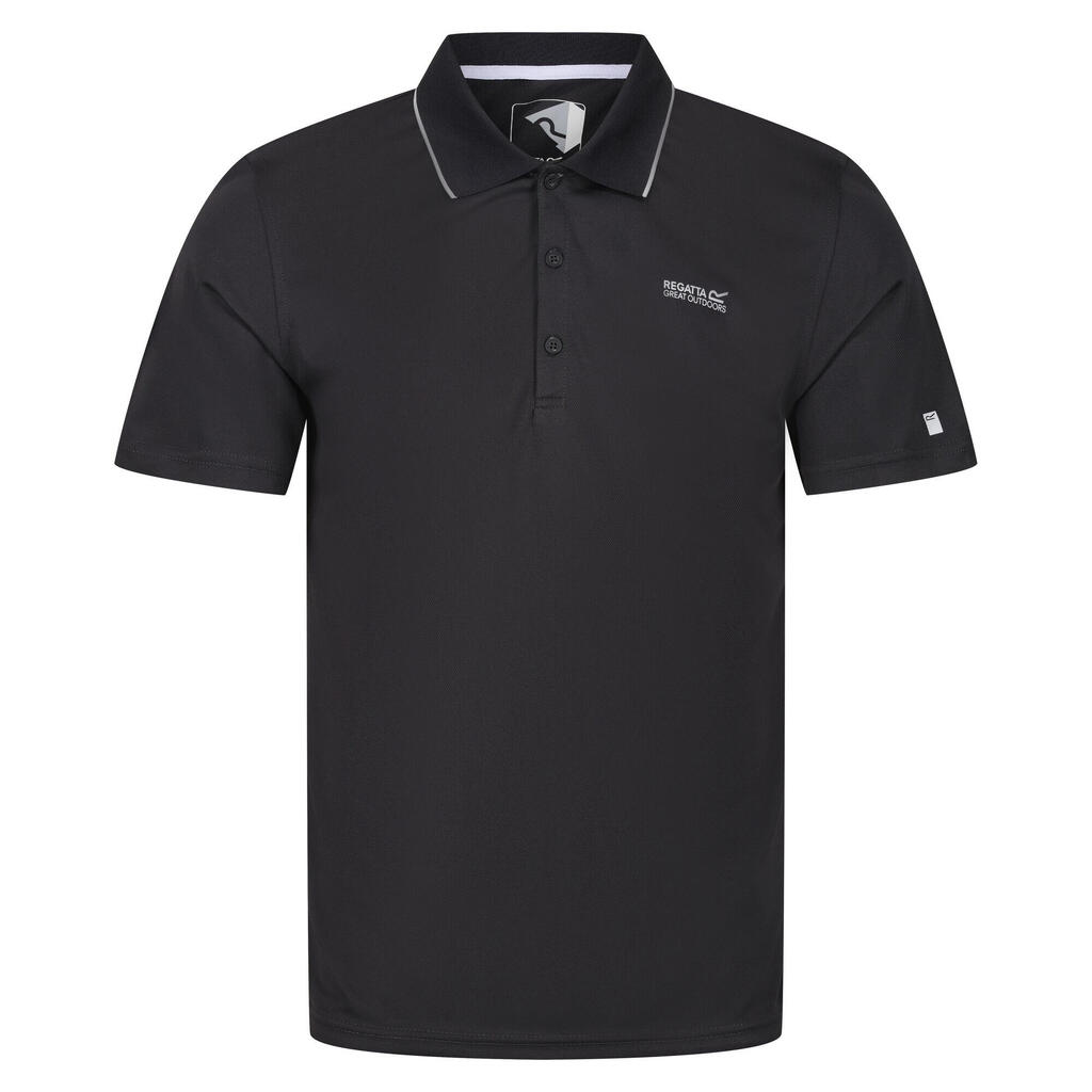 Mens Maverick V Active Polo Shirt (Seal Grey)