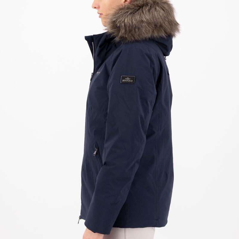 Wasserdichte Reitjacke mit Kapuze, Damen HV Polo Isa