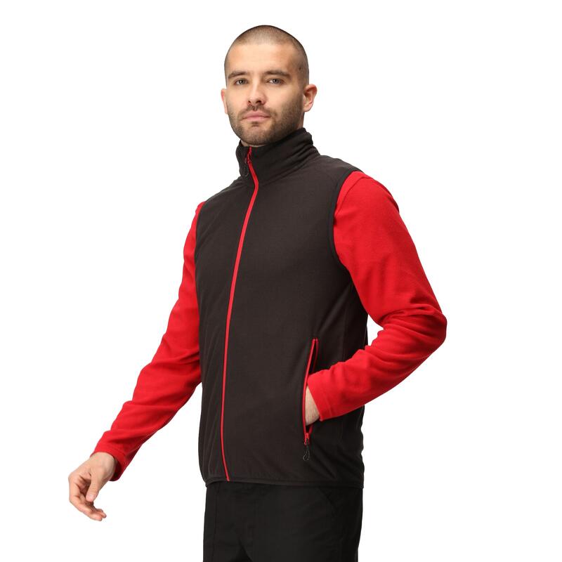 Veste Sans Manches NAVIGATE Homme (Noir / Rouge Classique)